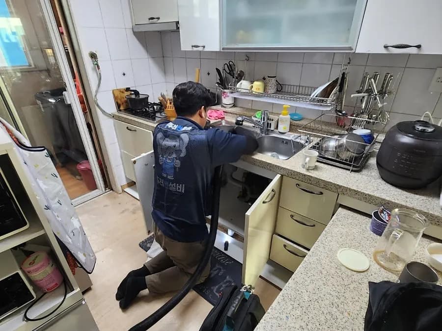 대전 싱크대막힘 — 타업체가 겉만 뚫고 간 경우, 원인부터 다시 봅니다