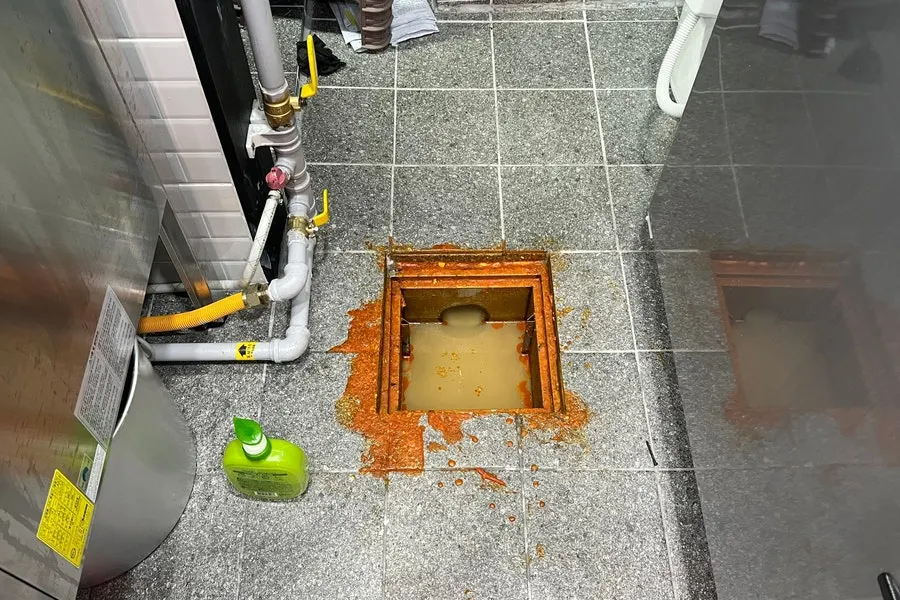 배관청소 고압세척 작업 사진
