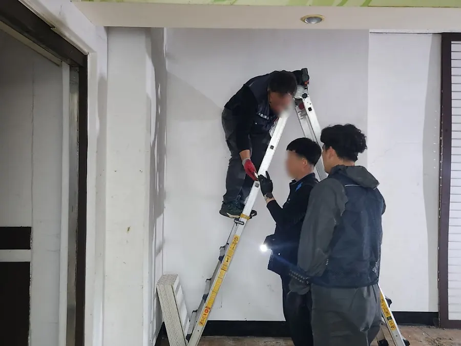 청주 하수구막힘 작업 사진