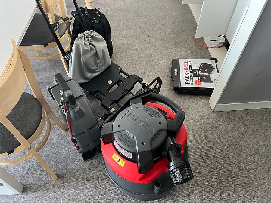 청주 하수구막힘 작업 사진